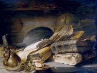 Jan Lievens - Still Life with Books
